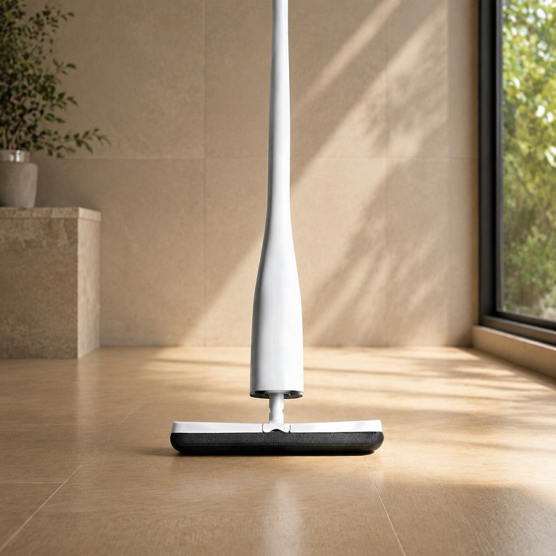 Domácí mop s absorpční bavlněnou hlavicí, není potřeba praní