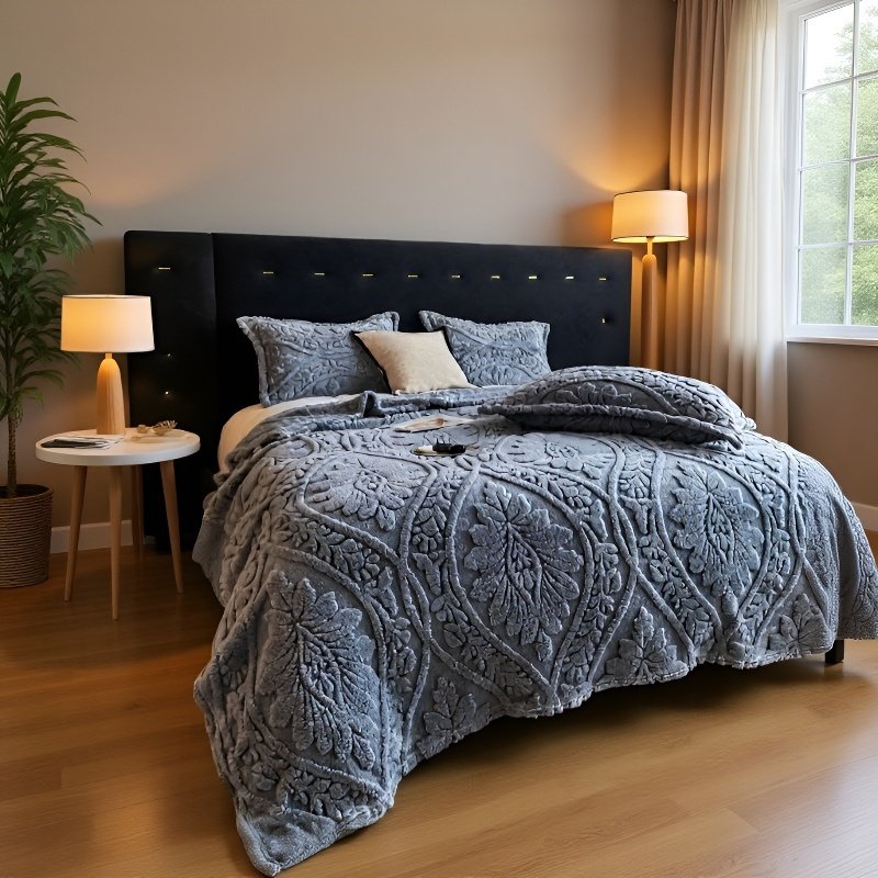 Sábana europea afelpada y cálida, manta de franela de leche