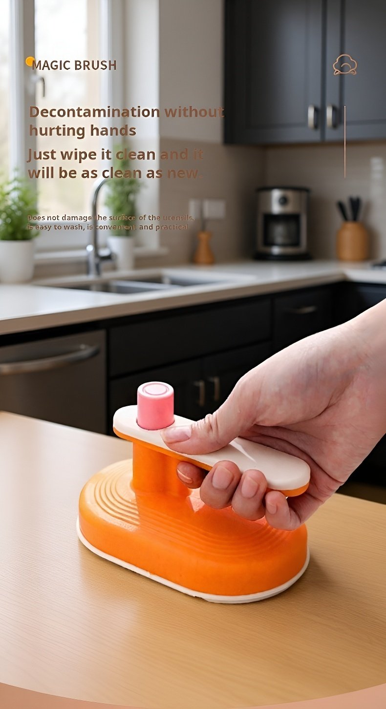 Eco-friendly rechargeable kitchen cleaning gadget
