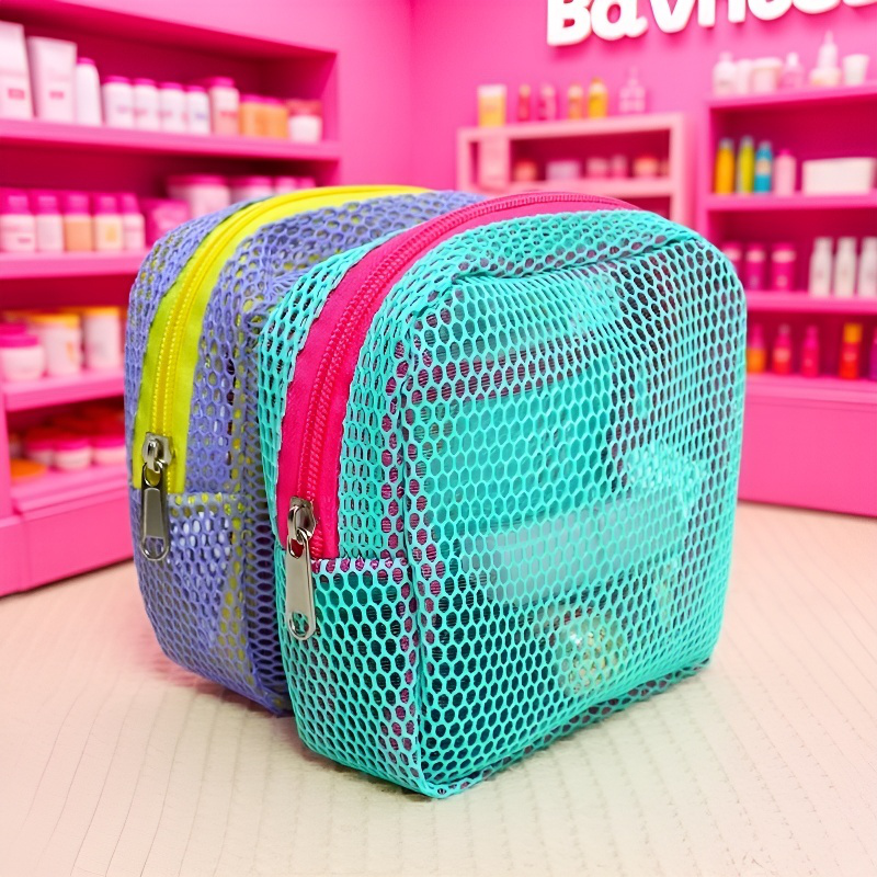 Dopamin mini hálós utazó kozmetikai tároló táska