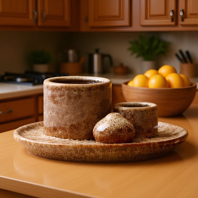 إكسسوار منزلي حامل شموع بتصميم بسيط