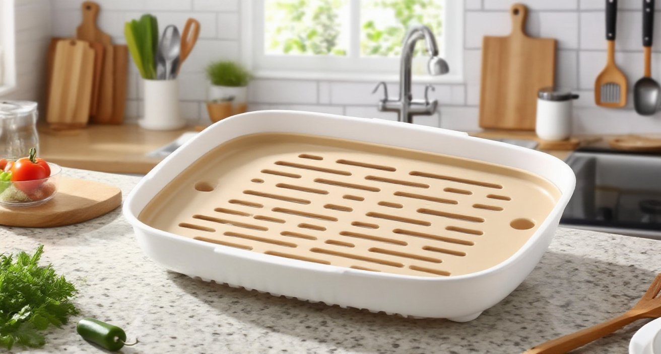 Perfekte Teezubereitung mit rechteckiger Teescheibe