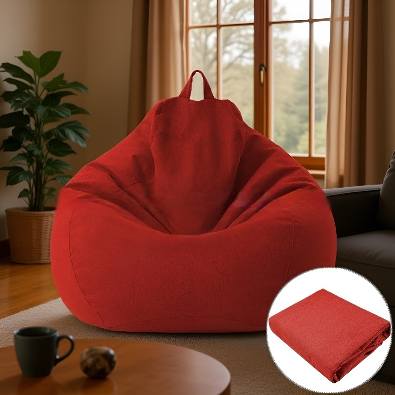 日本製椅子カバー のんびりソファ椅子カバー 綿麻 日本製ファブリック 家庭用