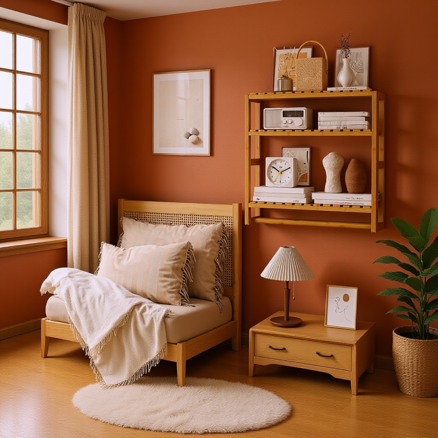 Univerzální regál vhodný do studentské koleje