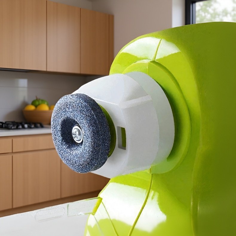 Bezpieczne uchwyty automatycznego kamienia do ostrzenia