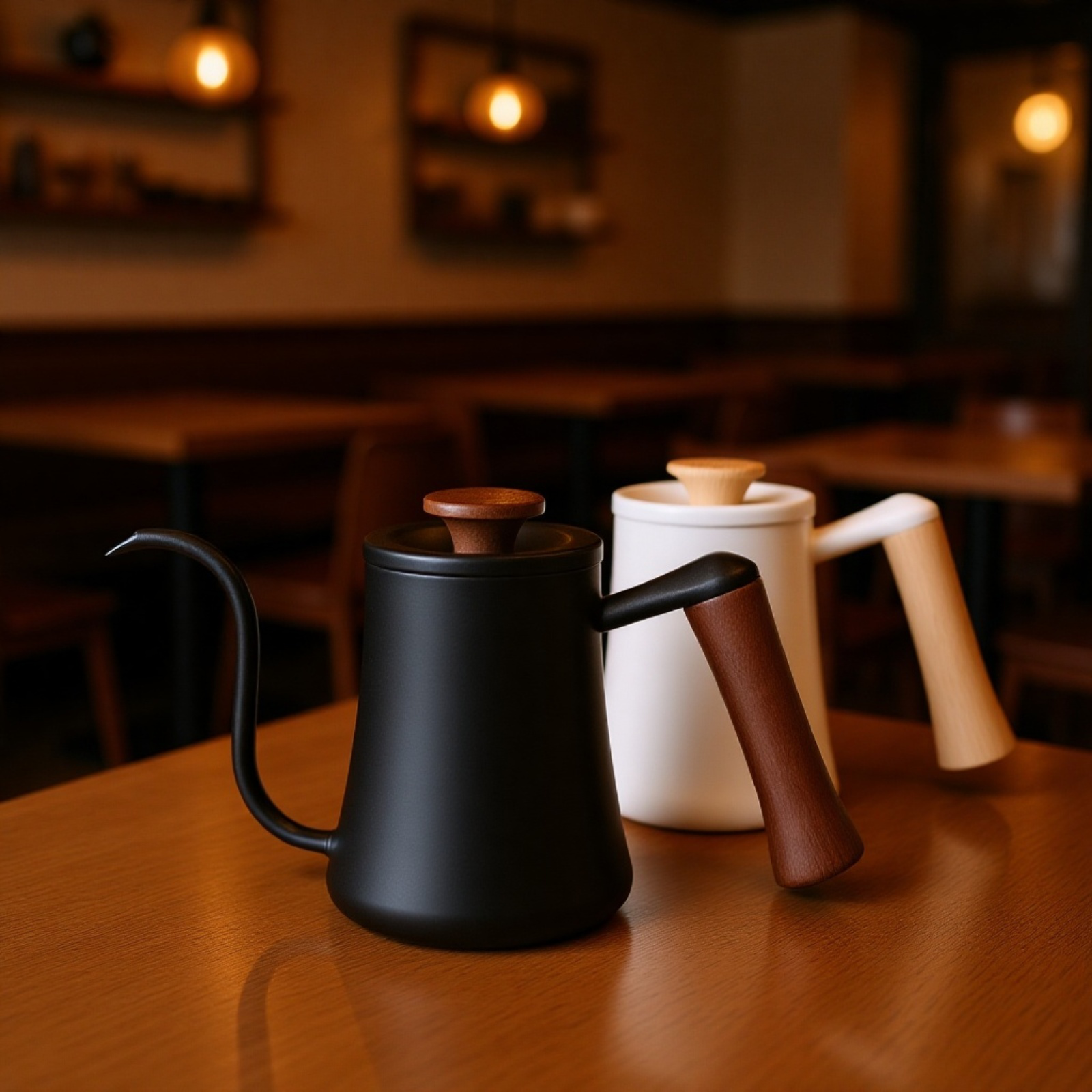Präzise Schwanenhalskanne für Pour Over Kaffee