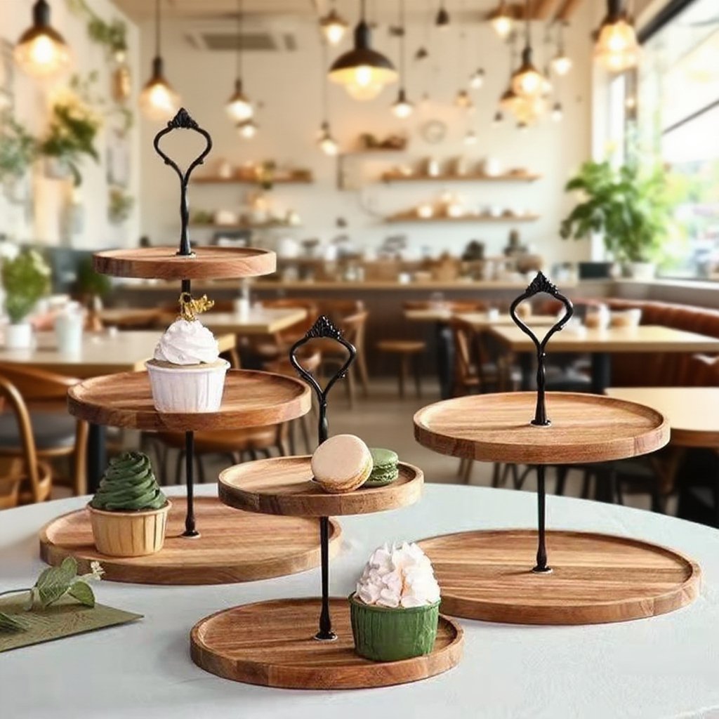 파티 테이블에 잘 어울리는 현대식 과일 트레이