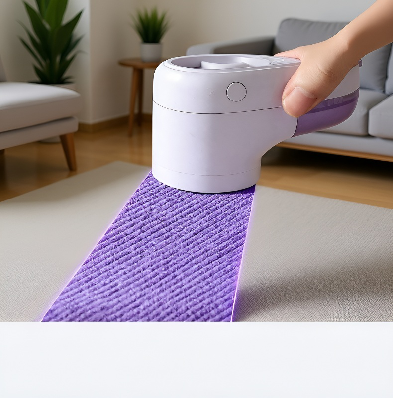 디지털 보풀 트리머 사용 전후 비교