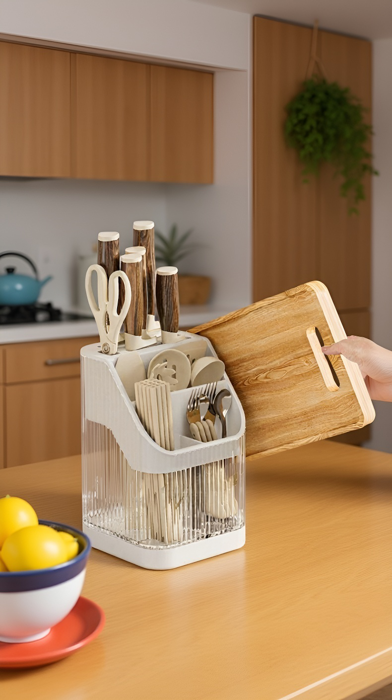 주방 공간 절약형 수납 솔루션