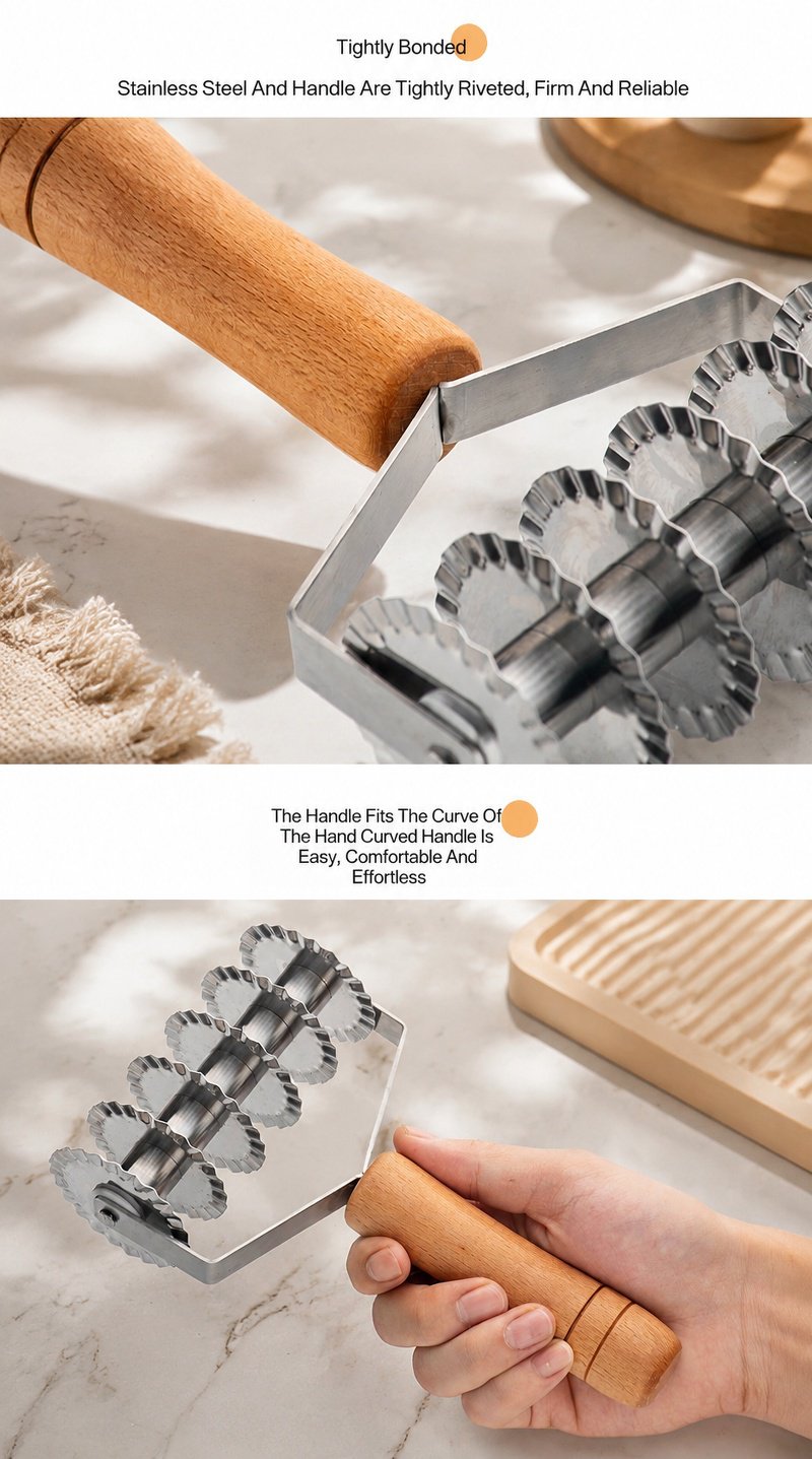 Slicing fresh loaf with stainless steel bread knife
