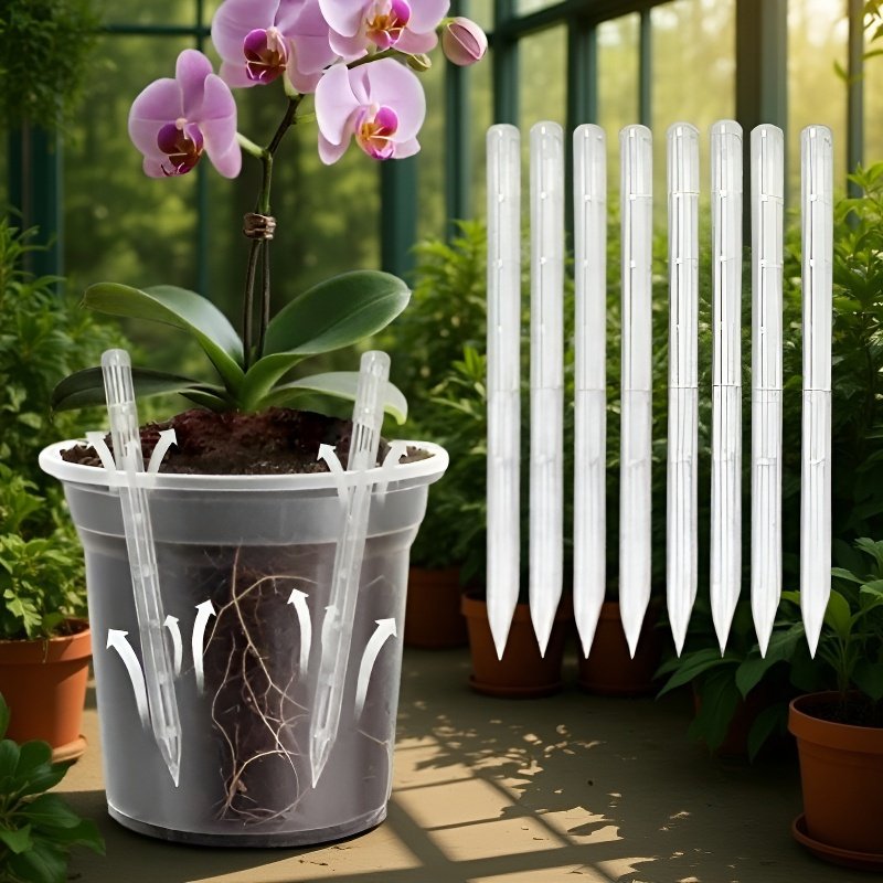 Tubo de ventilación para macetas, previene raíces podridas y asfixia