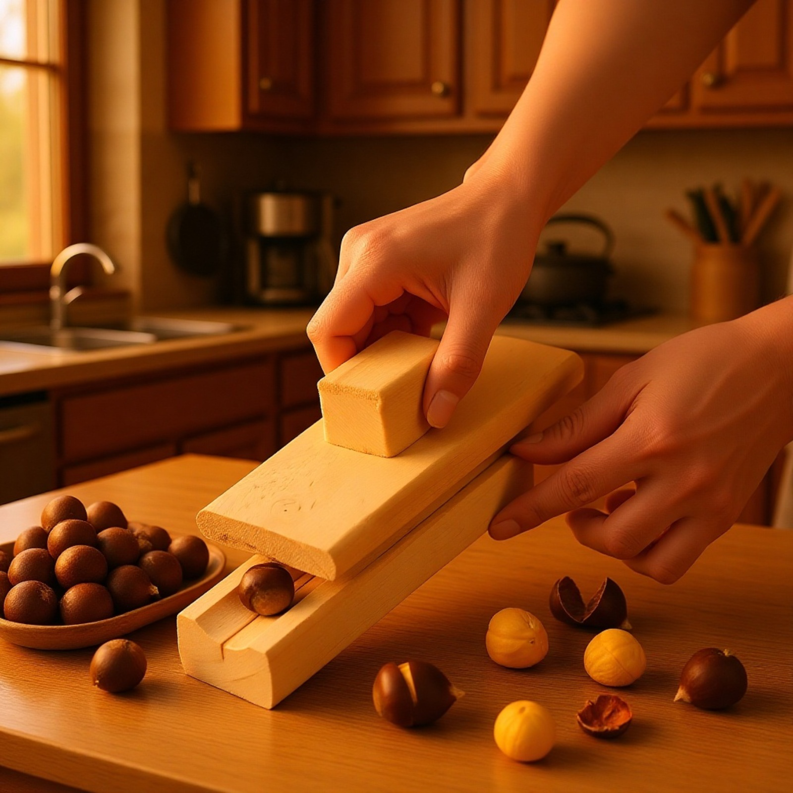 栗の皮むき器　簡単開口・剥きやすい便利グッズ