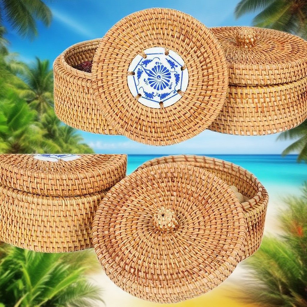 الروطان سلة المطبخ