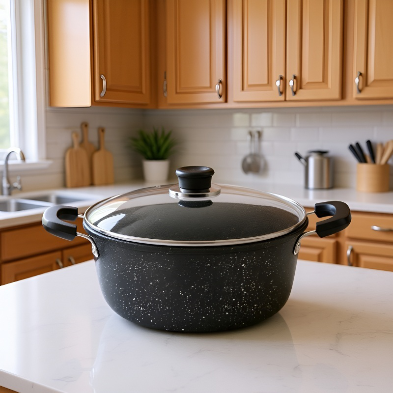 McRib-Suppentopf mit zwei Griffen, antihaft