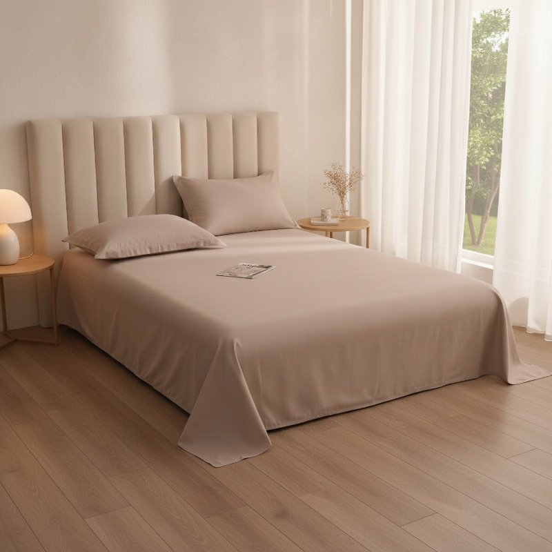 Brushed Sheets Activated Printing And Dyeing Comfortable Washed Cotton Fabrics