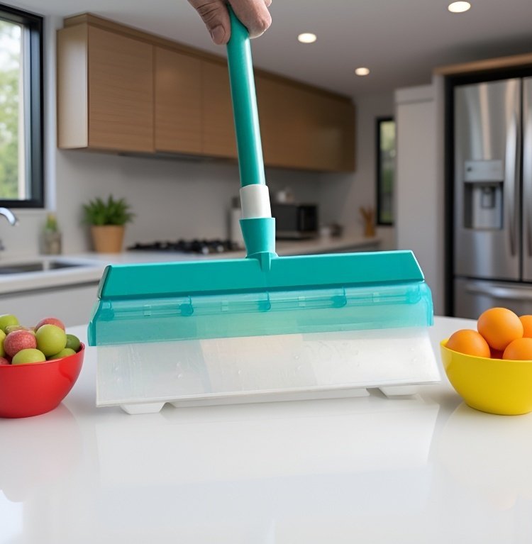 水滴を残さないガラス掃除ツール