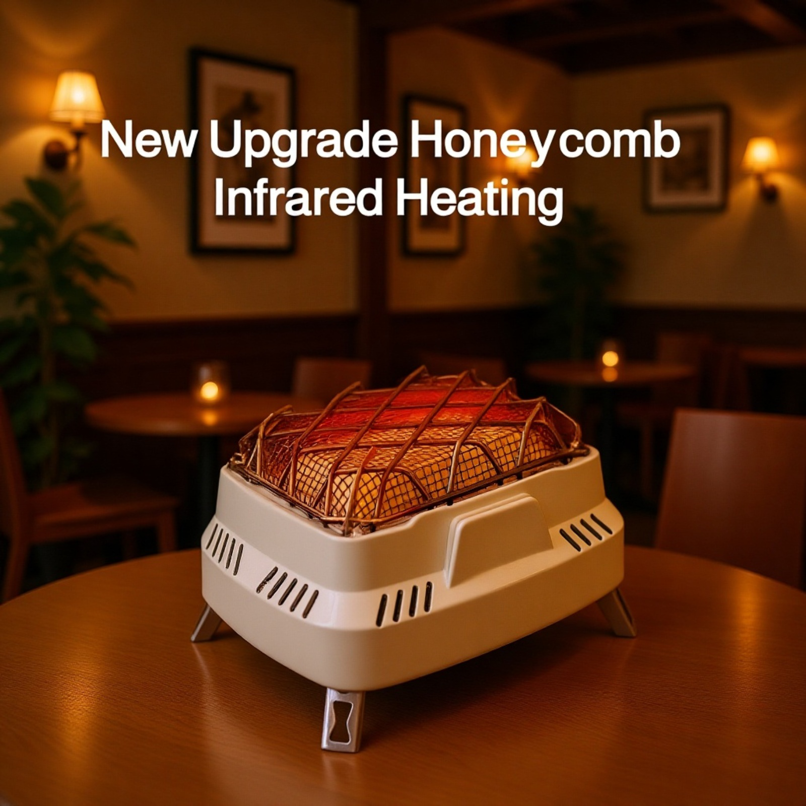 Kompakter mobiler Gasheizer für Outdoor-Aktivitäten