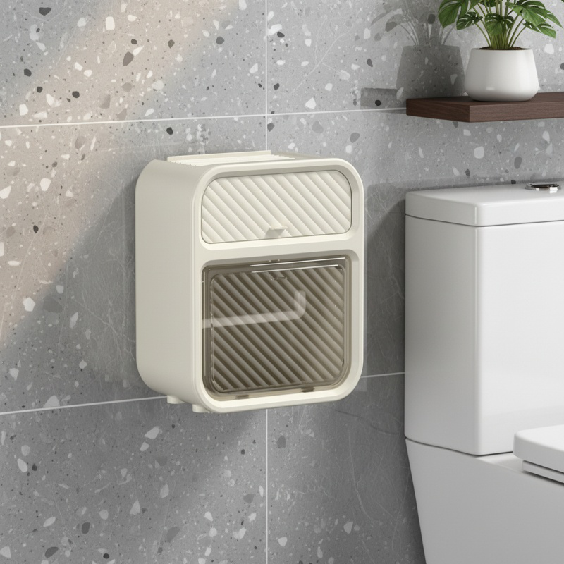 Easy Install No Drill Bathroom Storage Organizer