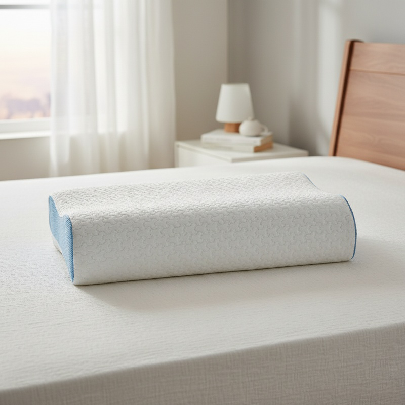 Oreiller mémoire latéral pour la protection de la nuque