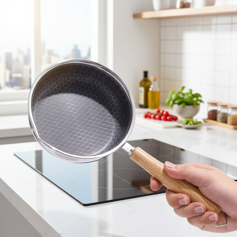 Durable non-stick pan for home chefs