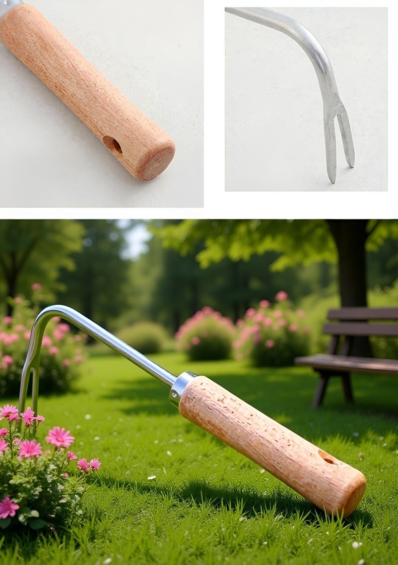 Versatile farm and garden weed removal tool