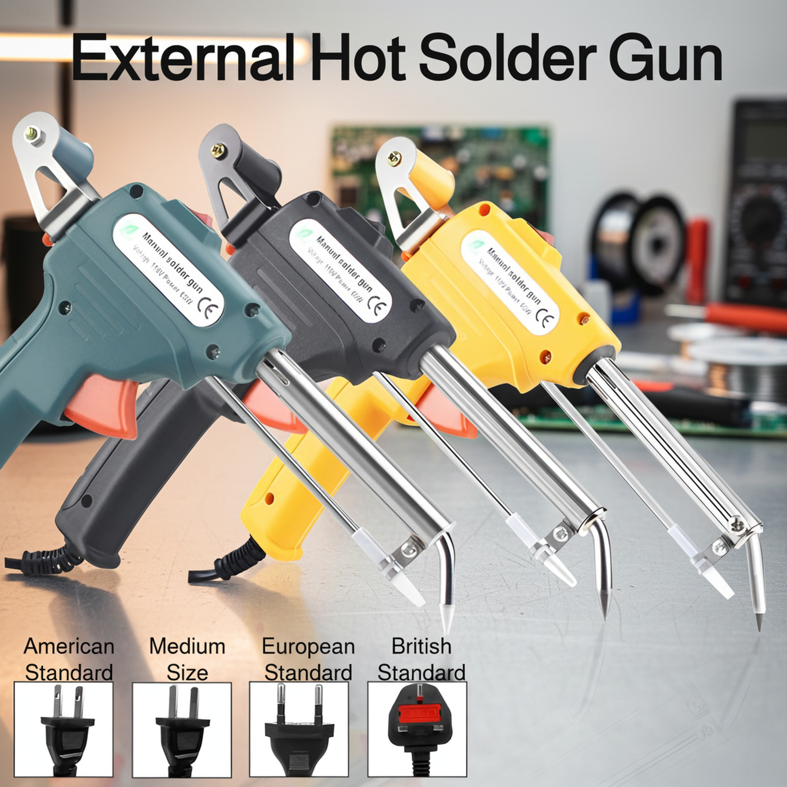Portable Manual Soldering Gun