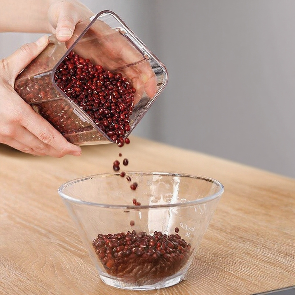 Kuchyňská spona uzavíratelná nádoba, domácí potravinářská skladovací dóza