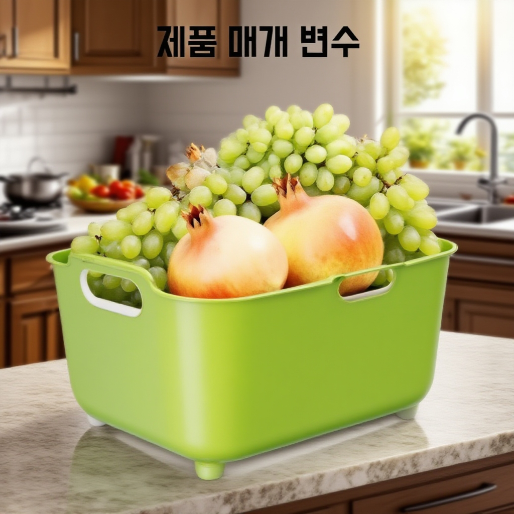 가정용 주방 이동 대형 물빠짐 대야 과일 야채 세척 대야 대용량 물빠짐 대야 쌀 그릇 세척 바구니