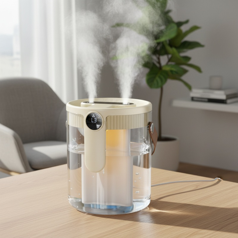 Intelligent Humidity Detection Humidifier, Auto Humidity Adjustment