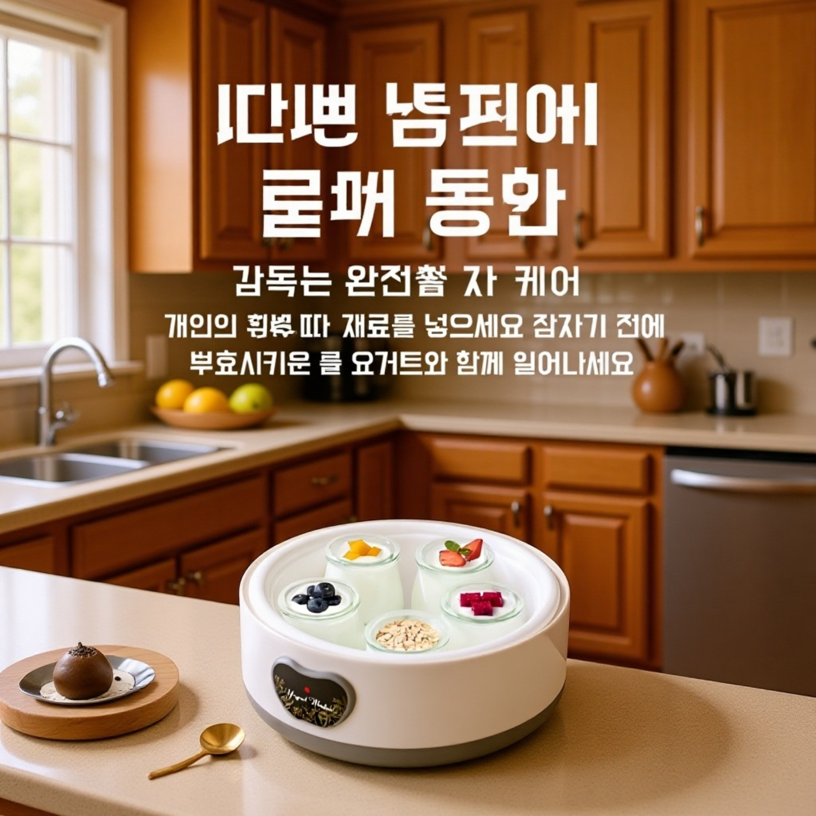 건강한 홈메이드 요거트 만들기