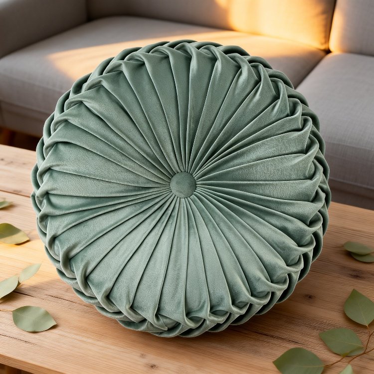 ベッド、ソファ、腰当て、オフィス、クッション、背もたれなどに使える手作りカボチャのクッション