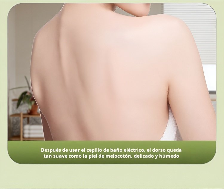 Cepillo de baño con mango ergonómico