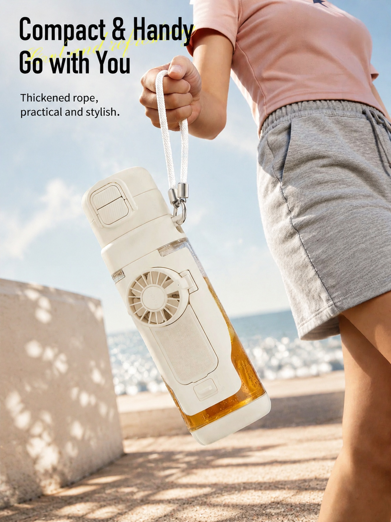 Innovative water cup for students and travel