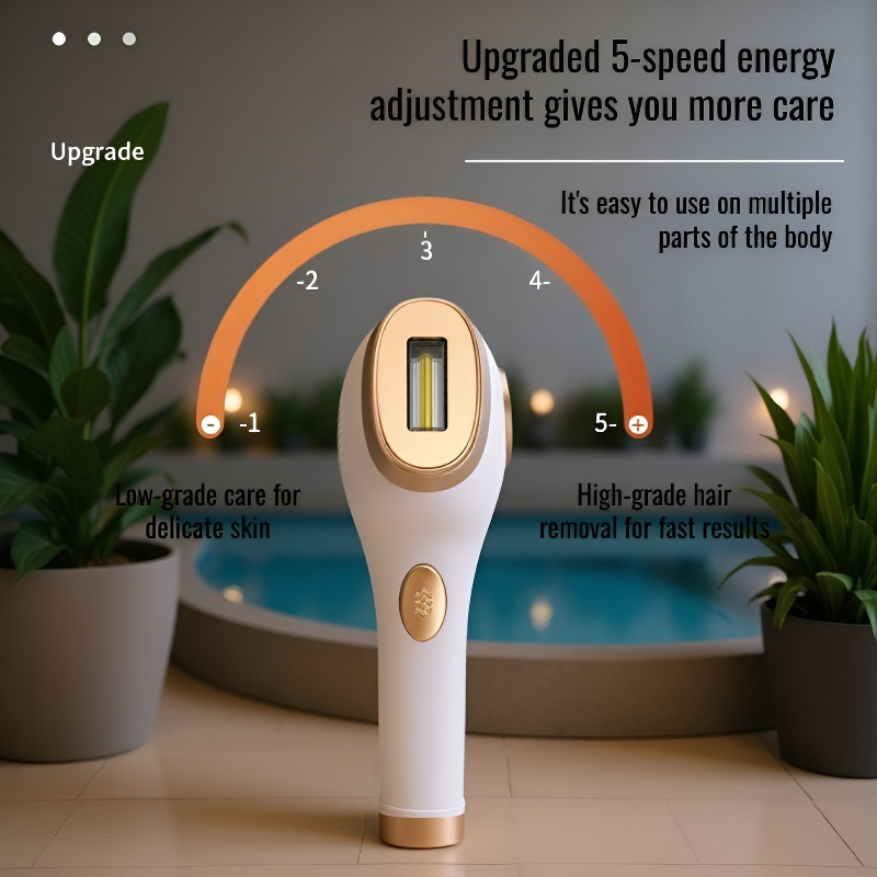 Close-up of Sapphire Cooling hair removal head