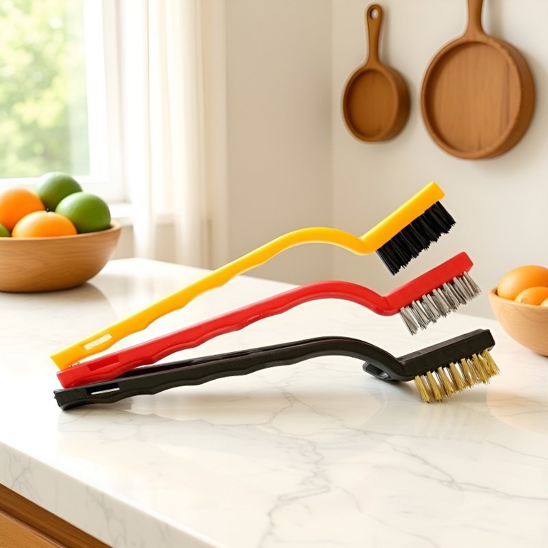 주방 가스레인지 청소 브러시