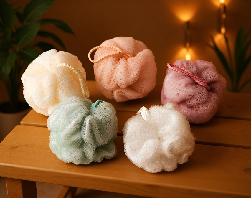 エコ素材のヘチマバスボール詳細