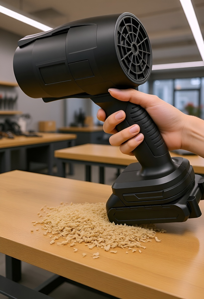 Kabelloser Hochleistungs-Haartrockner mit Lithium-Akku