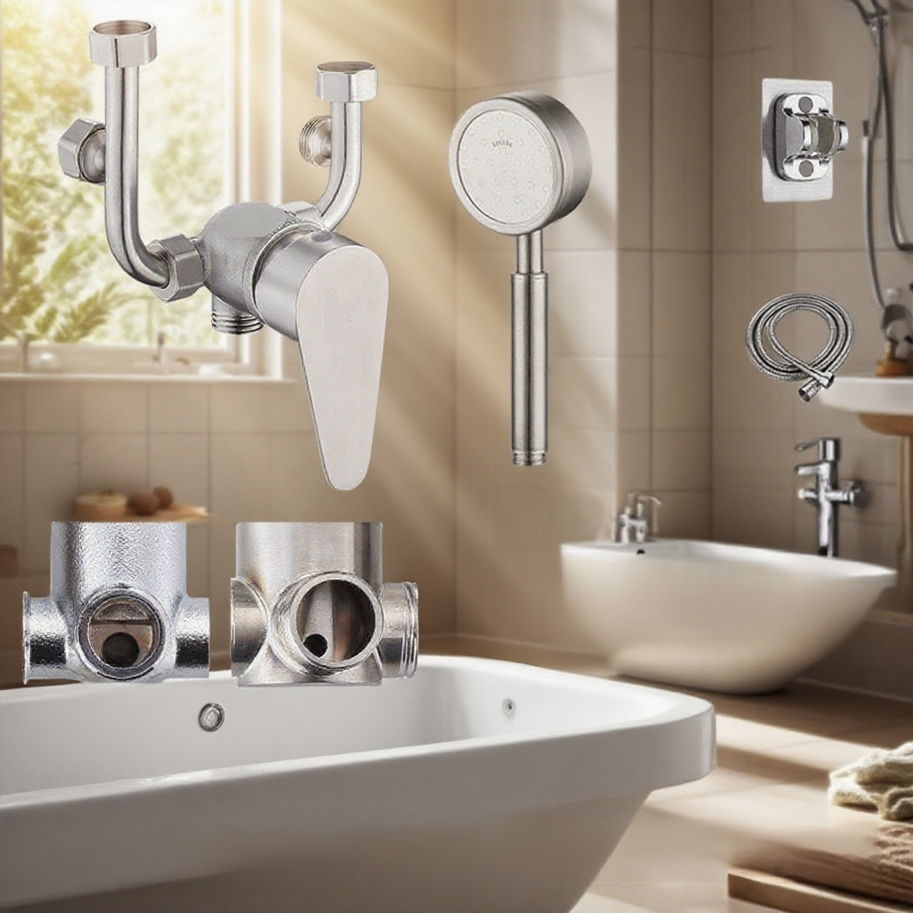 Nerezový směšovací ventil 