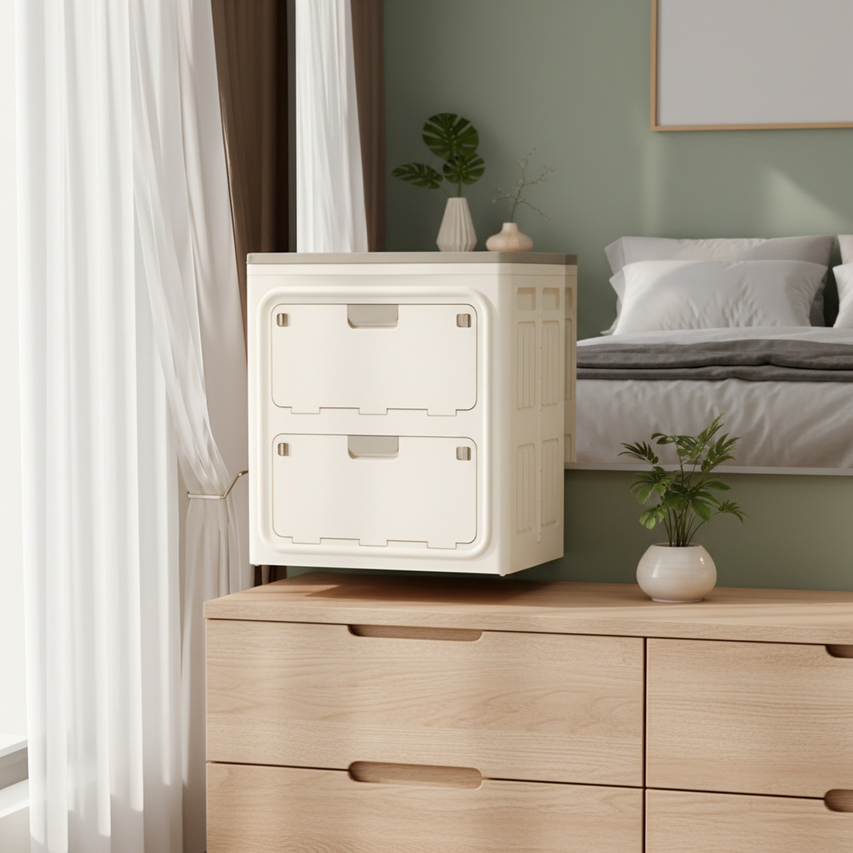 Armoire pratique pour organisation de la chambre