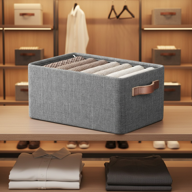 Multi-functional Foldable Storage Box