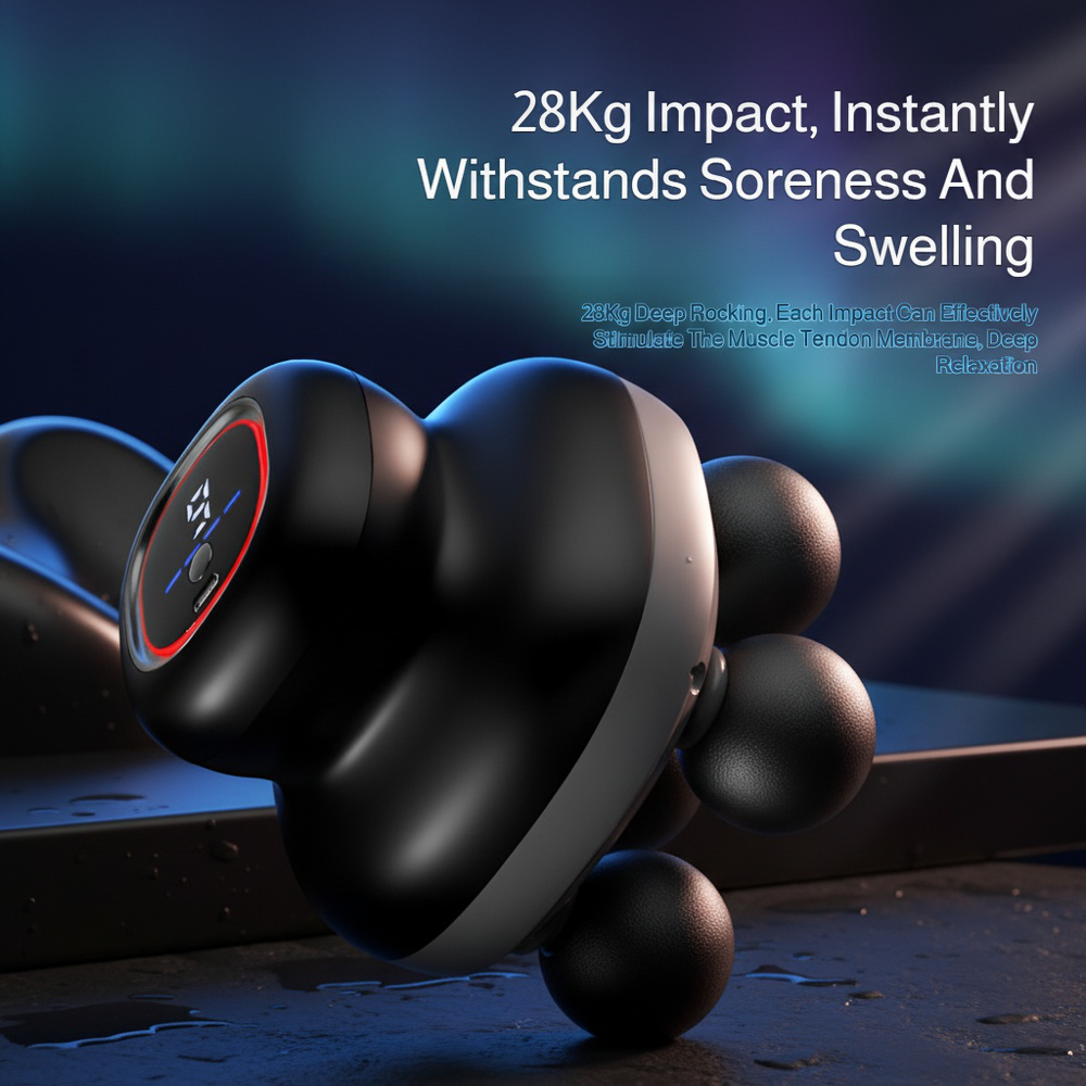 Four-Head Fitness Muscle Relaxation Massager