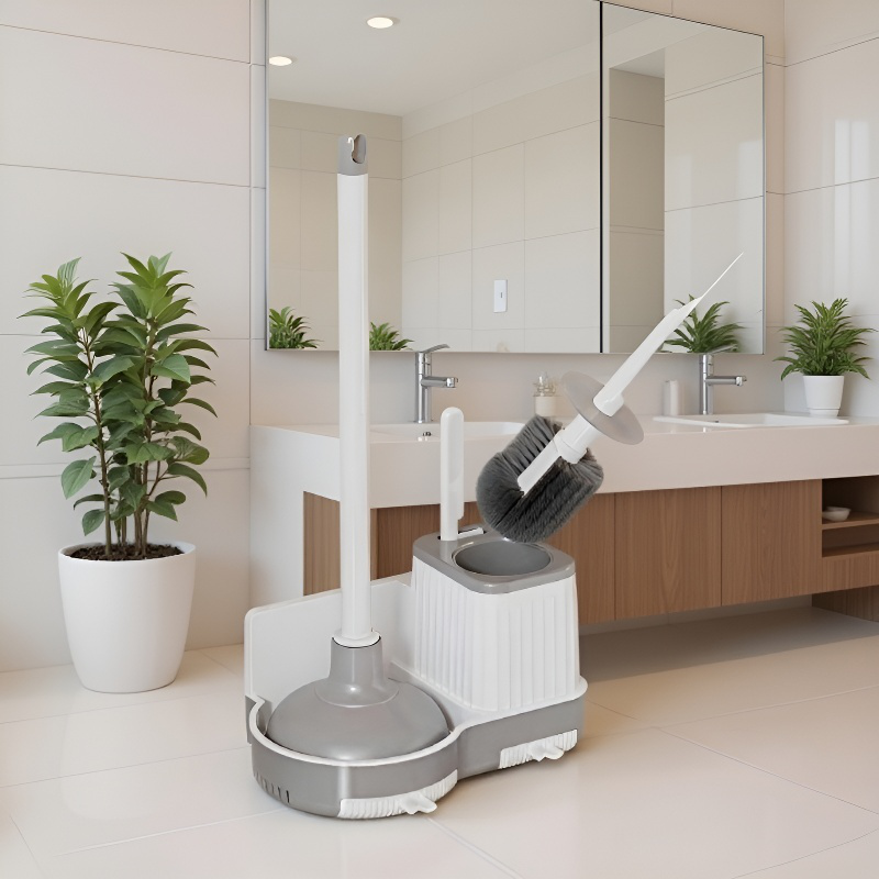 Escobilla de baño de pared