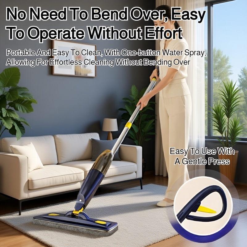 Household Wet & Dry Hands-Free Spray Mop