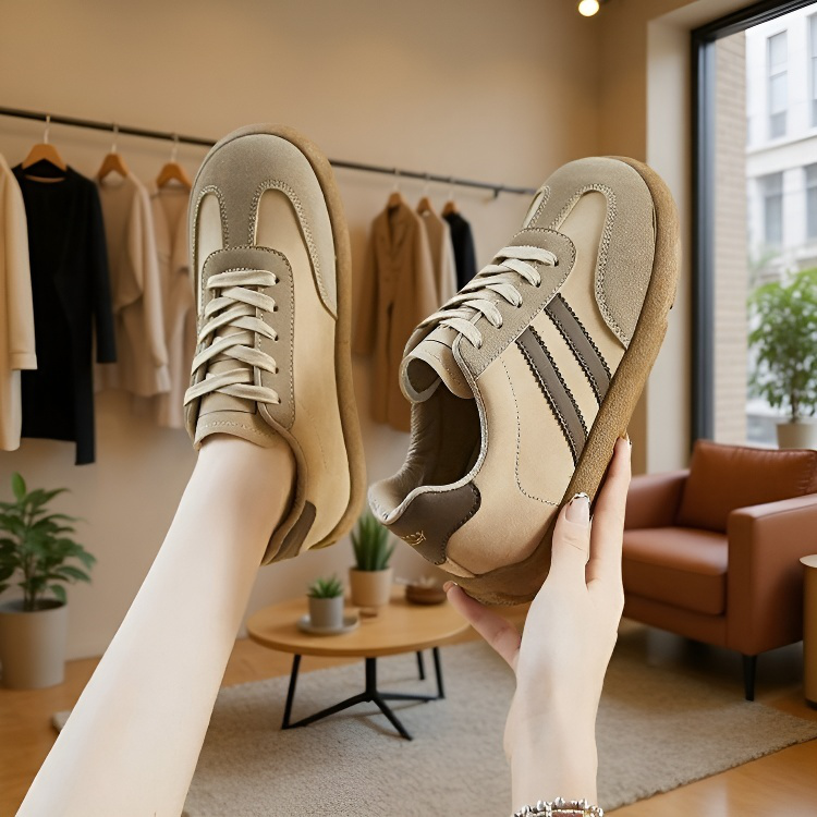 여성용 통굽 캐주얼 신발