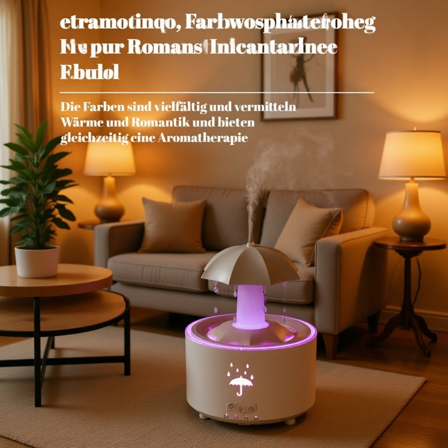 Innovative Aromatherapie-Maschine für Entspannung