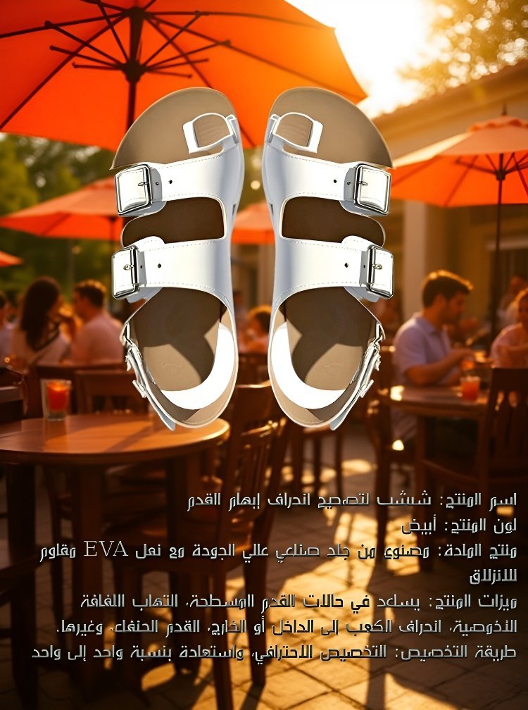 【براءة اختراع ألمانية】شبشب لتصحيح انحراف إبهام القدم