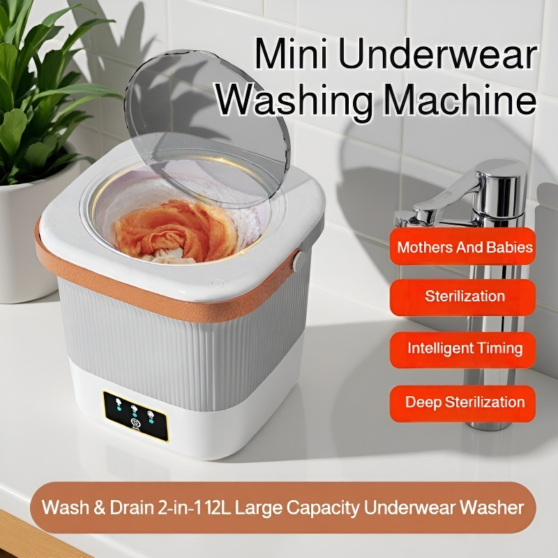 Small dualuse underwear pants washing machine