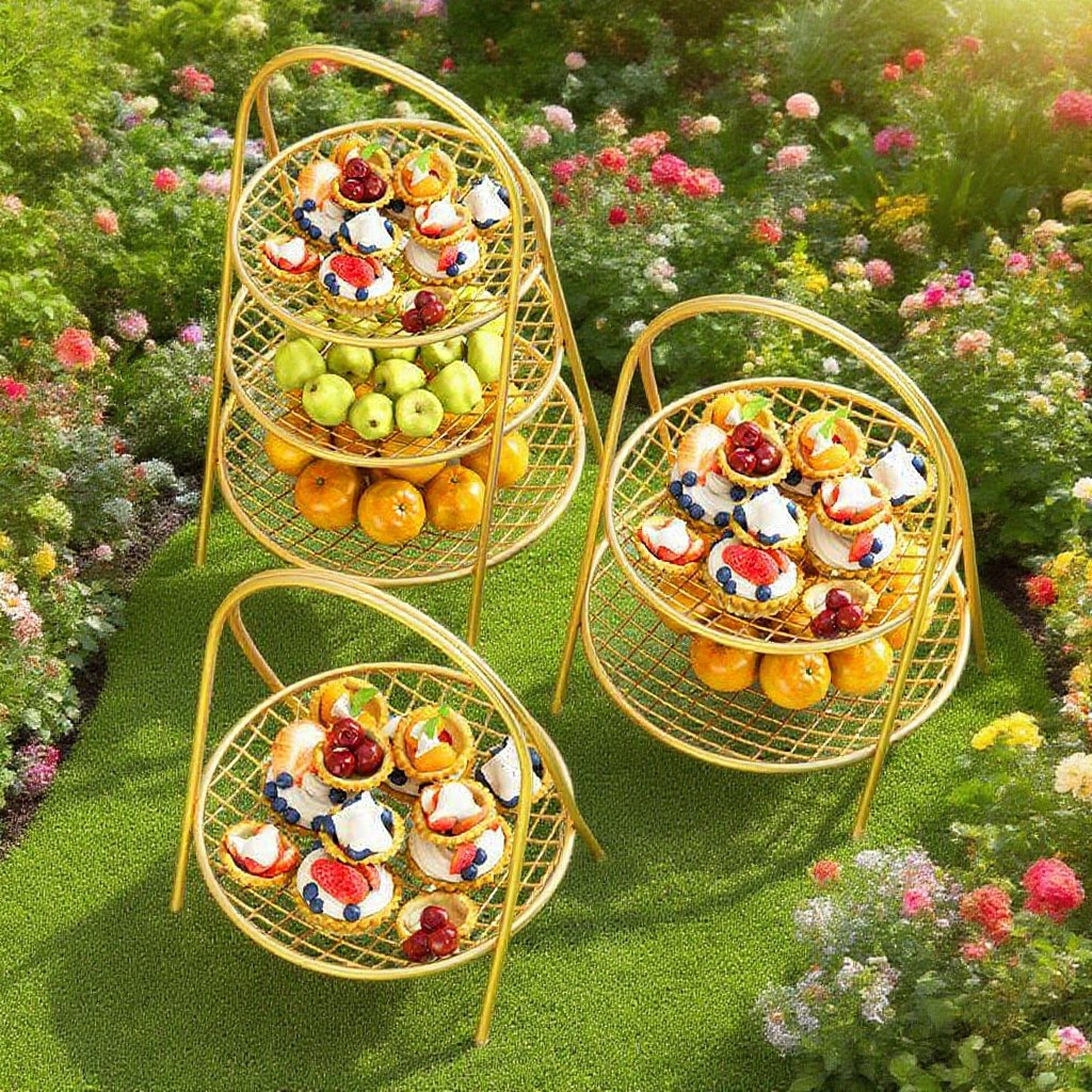 家用多層茶點水果盤