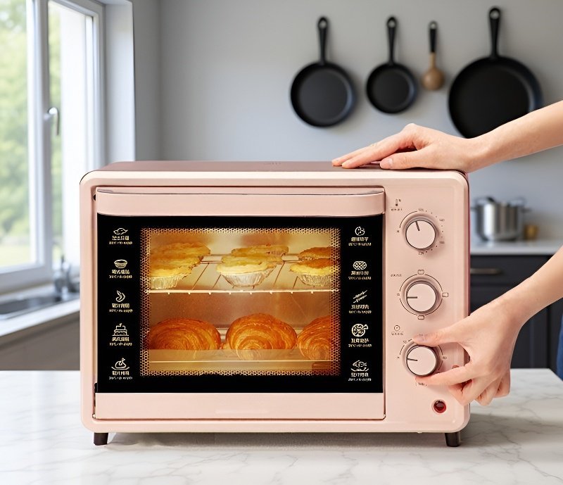 家庭用多機能スマートキッチン家電／3in1多機能電気オーブントースター朝食メーカー