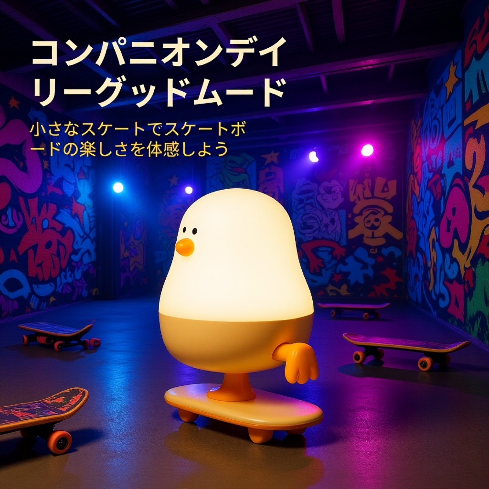 プレゼントにおすすめの鶏型夜間照明